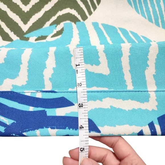 2 For 15$ Estee Lauder Tropical Teal Blue White Tote Bag New - Picture 2 of 5